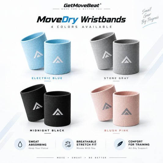 MoveDry™ Performance Wristbands