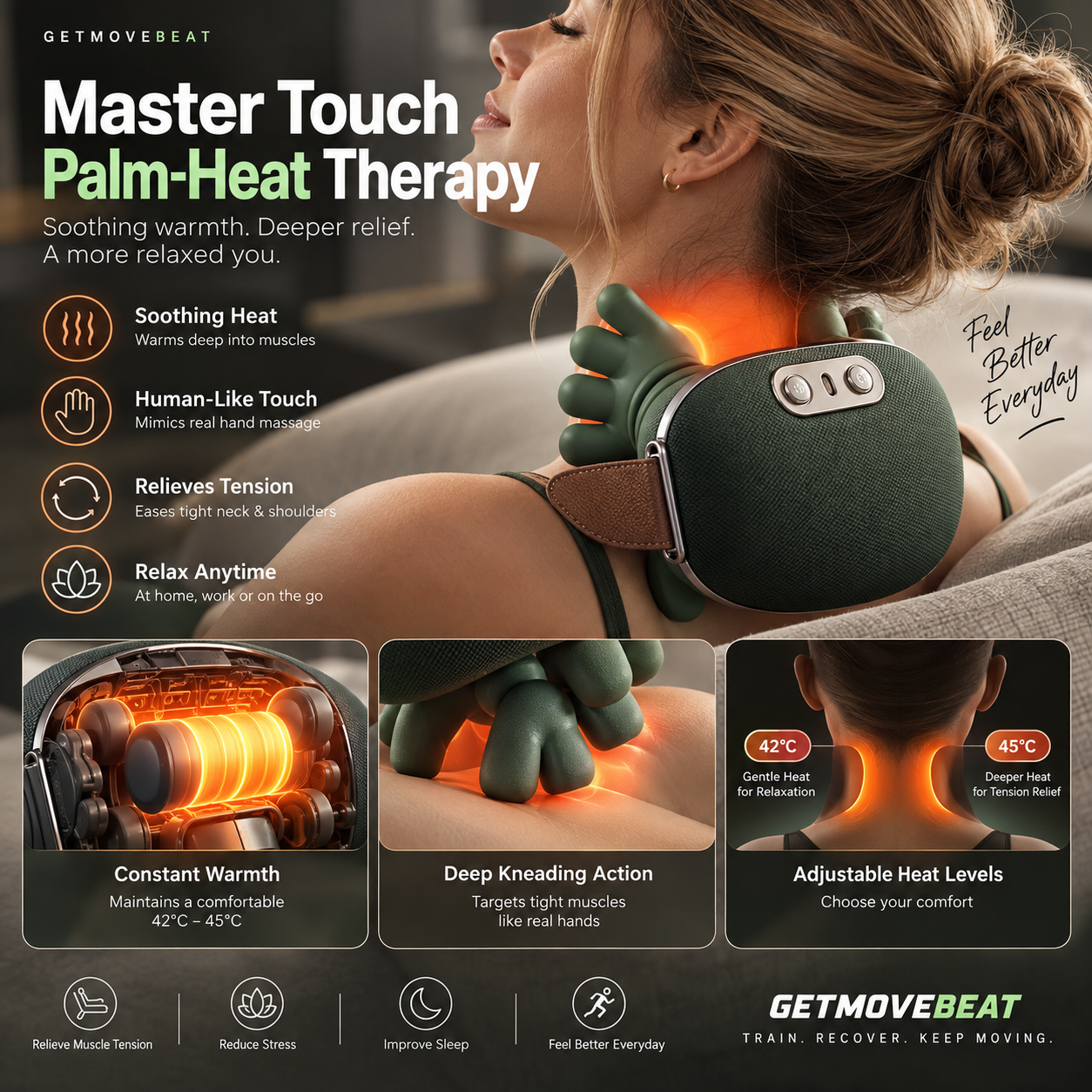 GetMoveBeat RecoverWrap™ - Dad’s Little Recovery Buddy